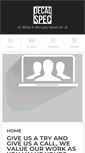 Mobile Screenshot of decal-spec.com